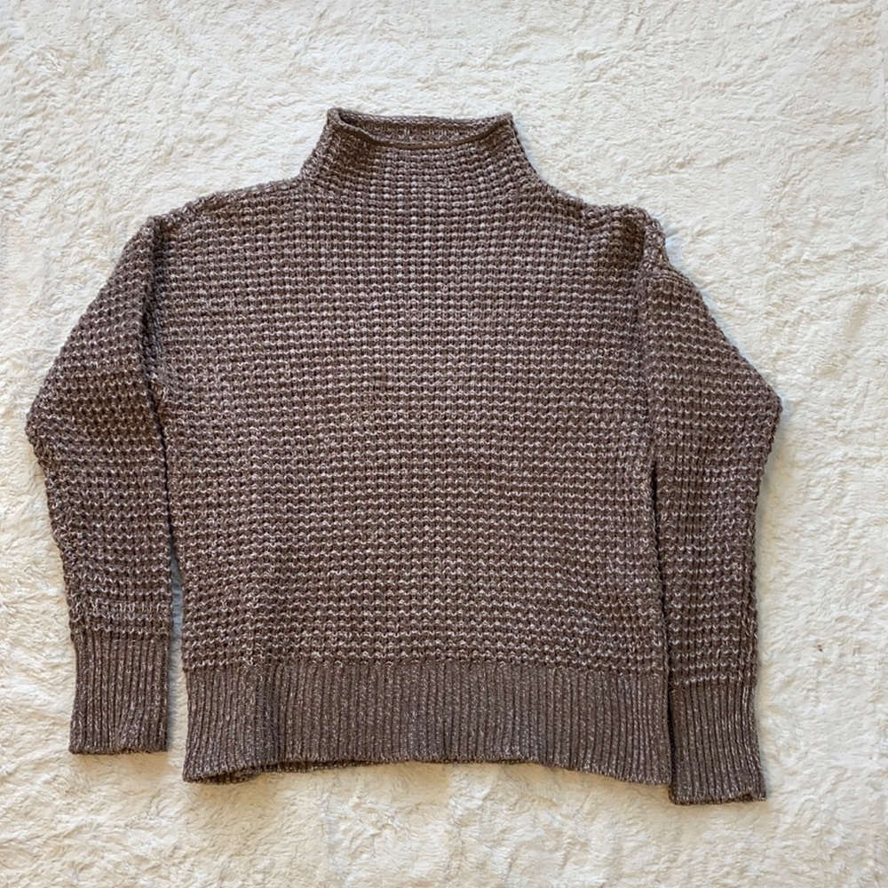 Woven sweater